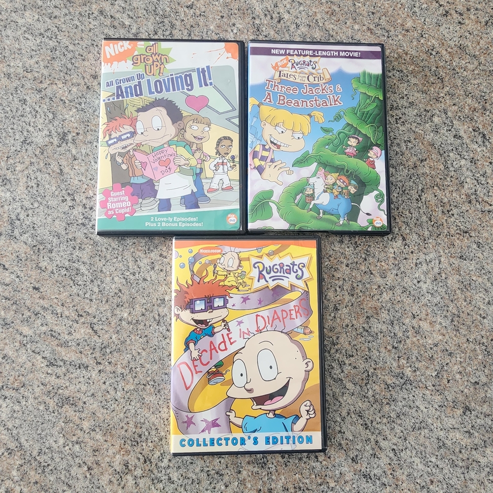 Nickelodeon Rugrats DVD Set Of‎ Three